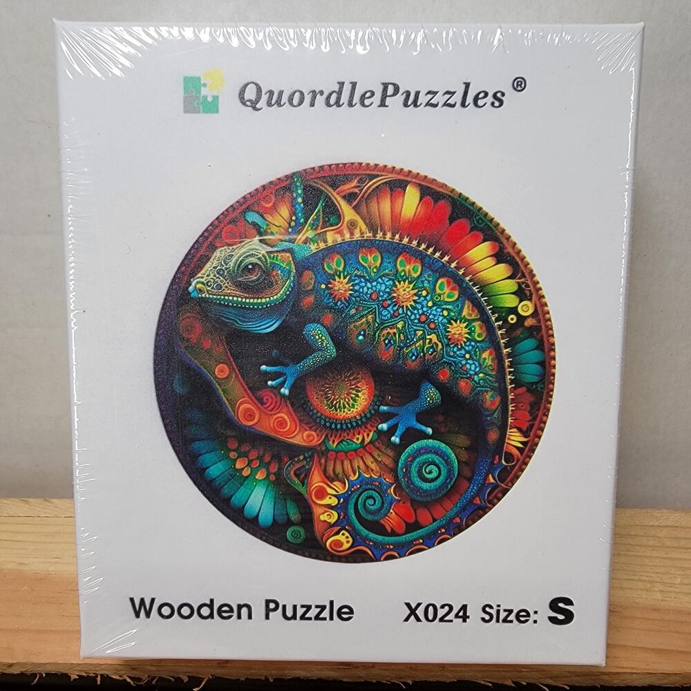 Quordle Wooden Puzzle Size Small - NEW / SEALED